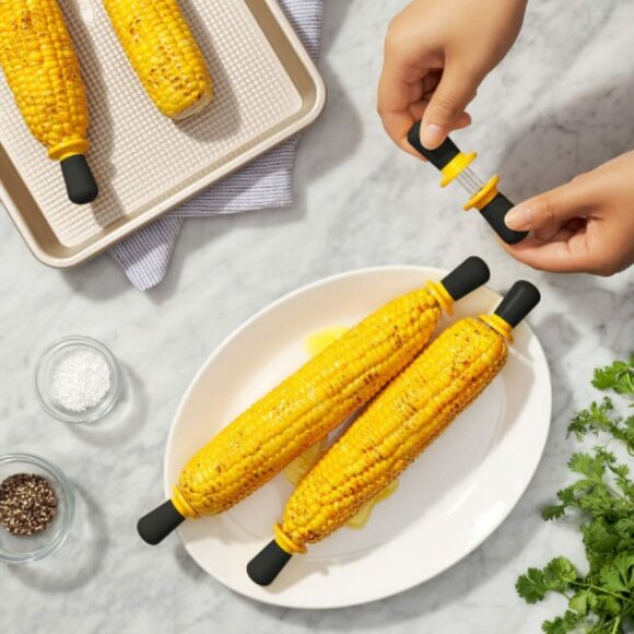 NWOT OXO Good Grips Corn on the Cob Holders - Picture 6 of 6
